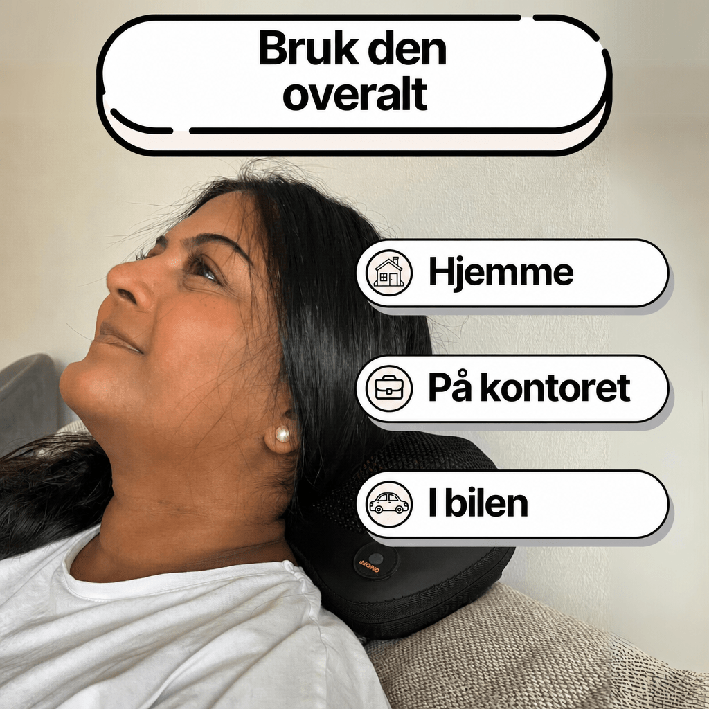 RelaxFlex Massasjepute - Lindrer muskelspenninger og forbedrer blodsirkulasjonen - AVABeauty.no